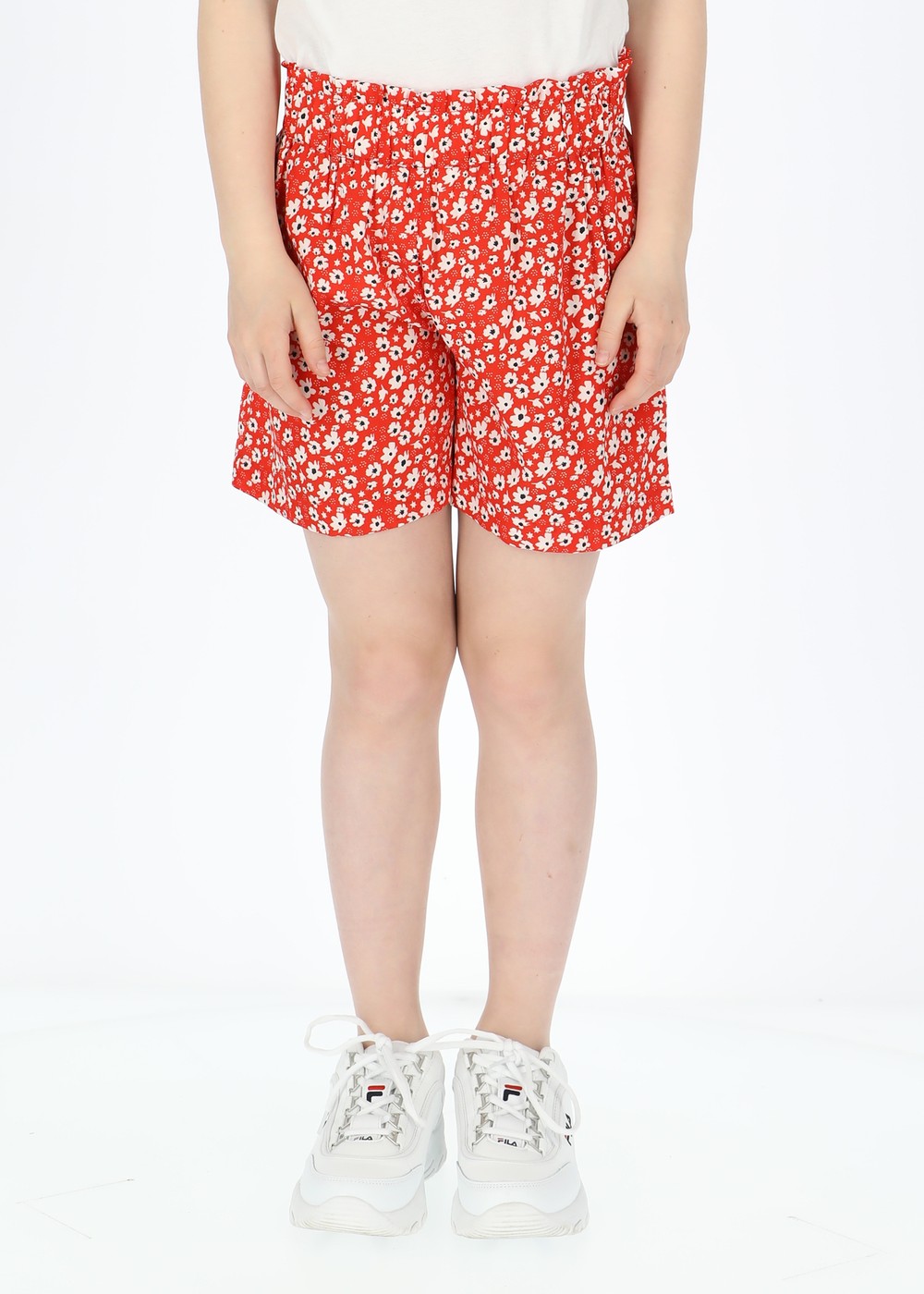 Sankt Claud Shorts Jr, Red Flower, 150,  Vardagsshorts