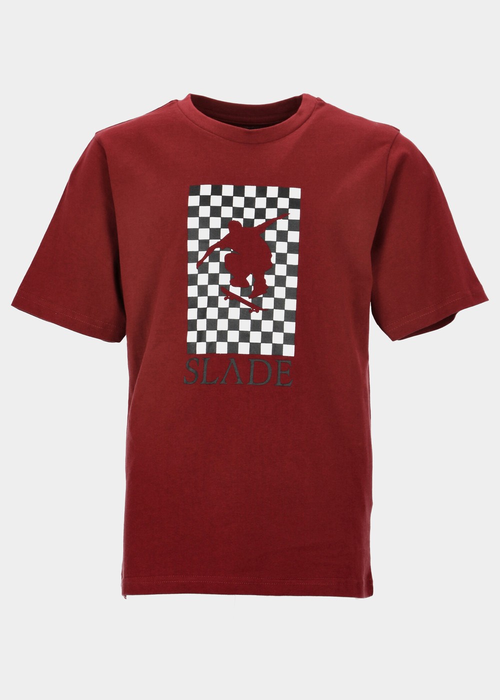 Check Tee Jr, Burgundy, 100,  T-Shirts Check Tee Jr, Burgundy, 100,  T-Shirts