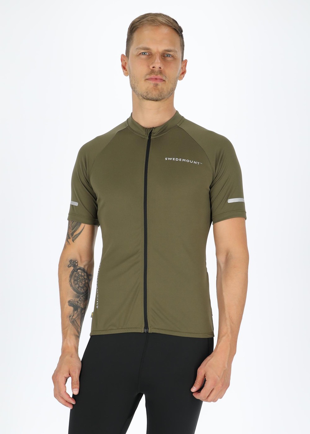 Core Bike Tee, Olive/Reflective, M,  Cykelkläder Core Bike Tee, Olive/Reflective, M,  Cykelkläder