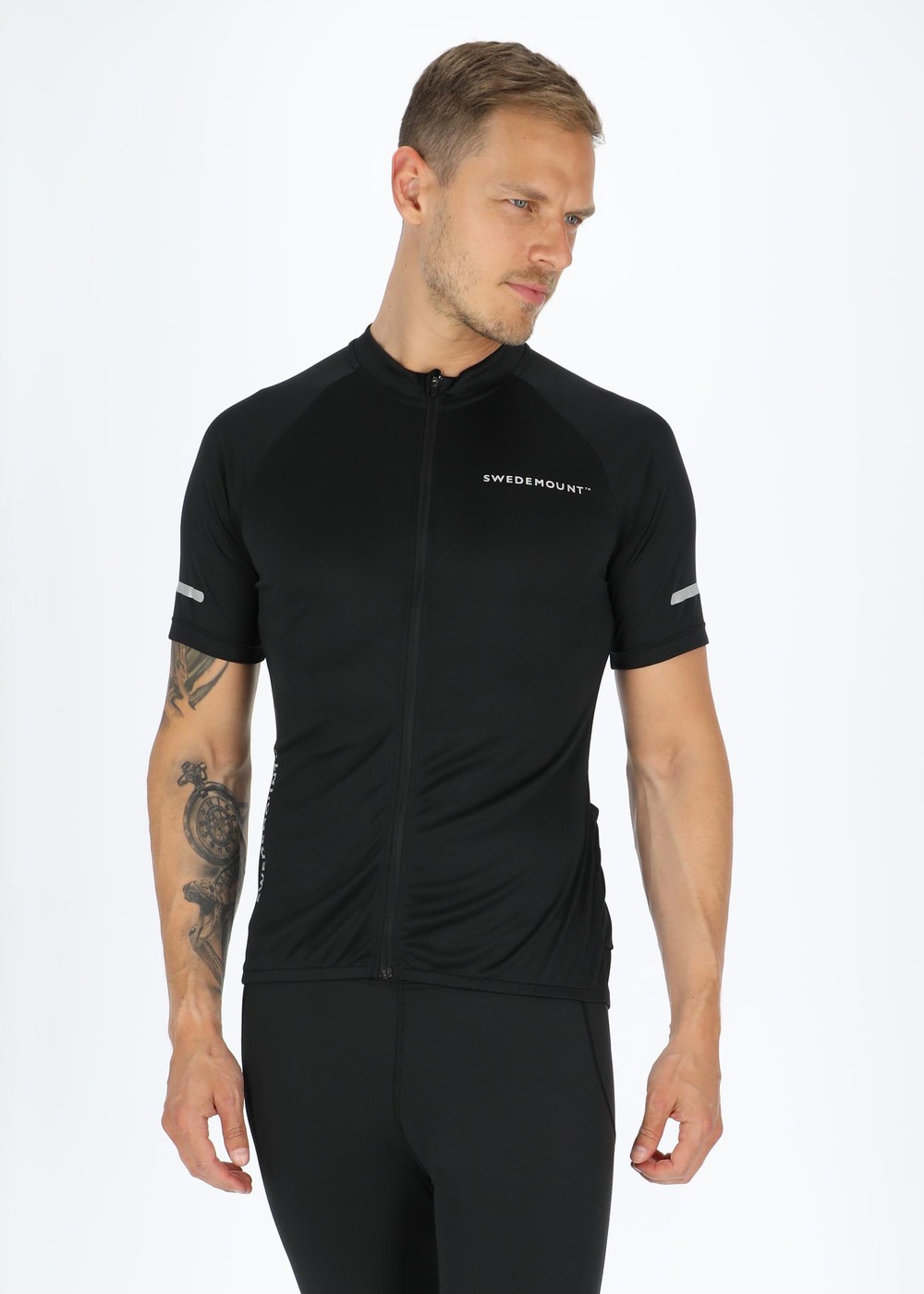 Core Bike Tee, Black/Reflective, Xl,  Cykelkläder