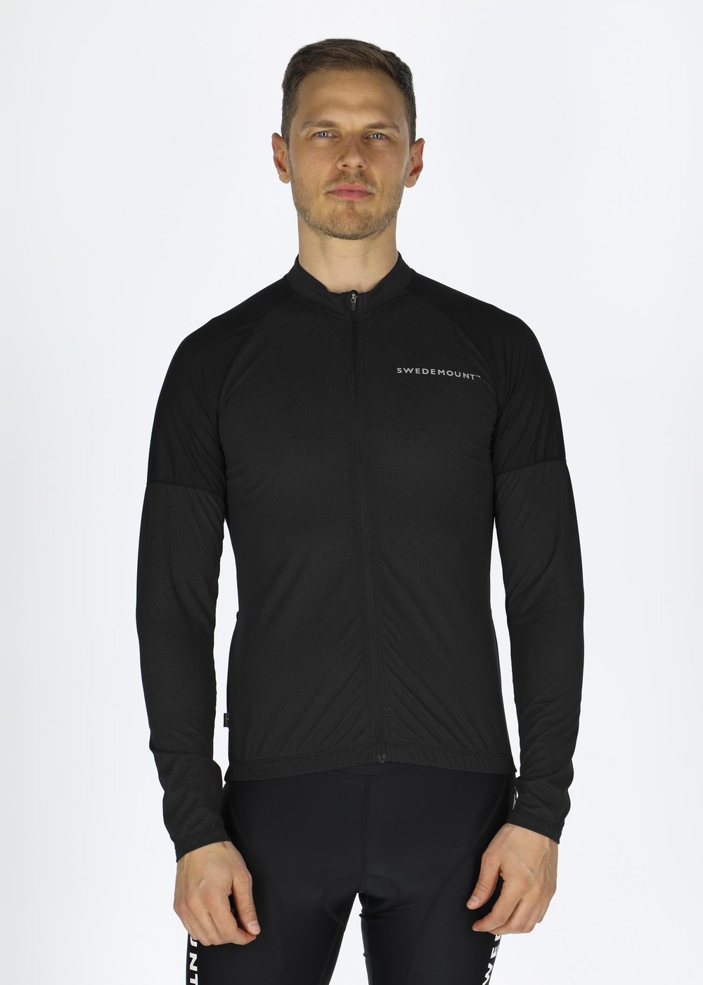 Pro Reflective Bike L/S Tee, Black/Reflective, 3xl,  Cykeltröja Lång Ärm