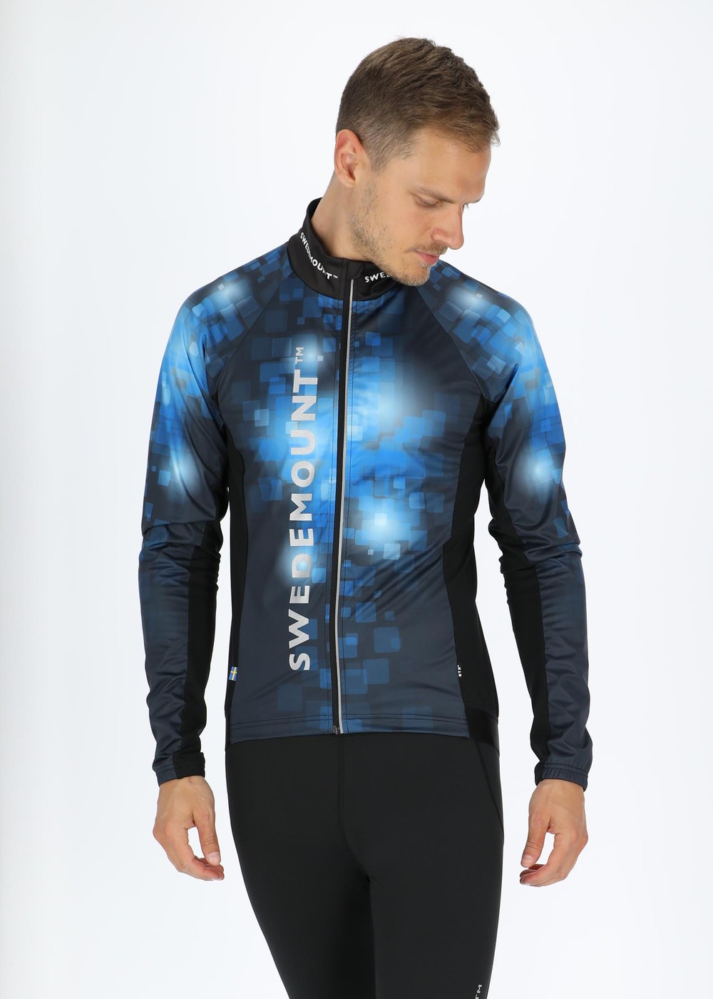 Performance Bike Jacket, Black/Blue, L,  Cykelkläder