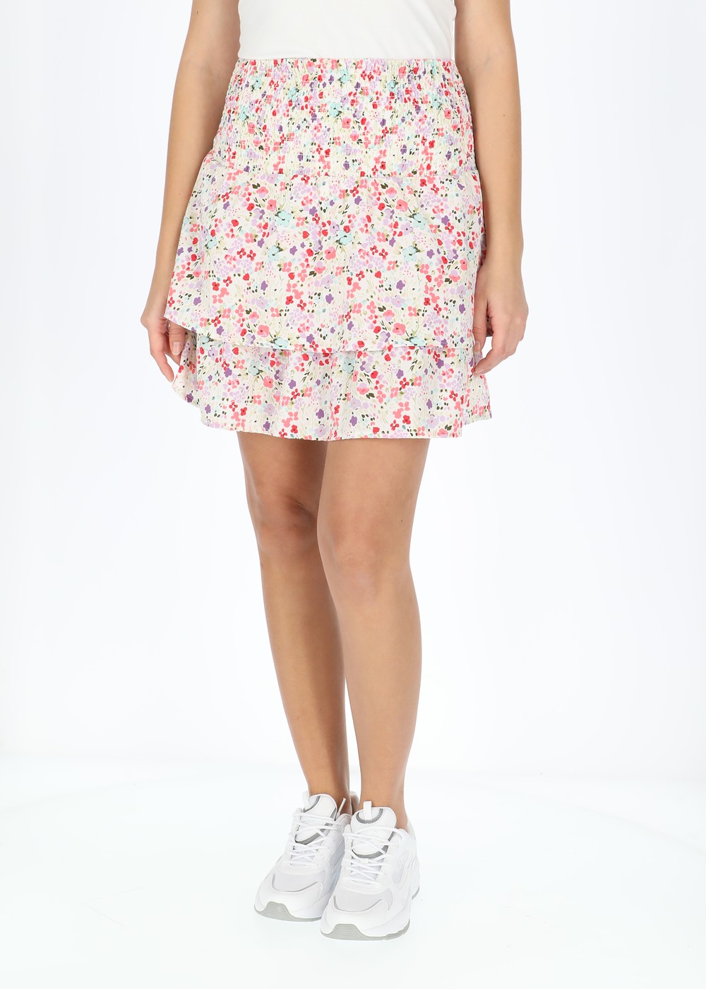 Miami Skirt W, Multi Flower, 42,  Kjolar