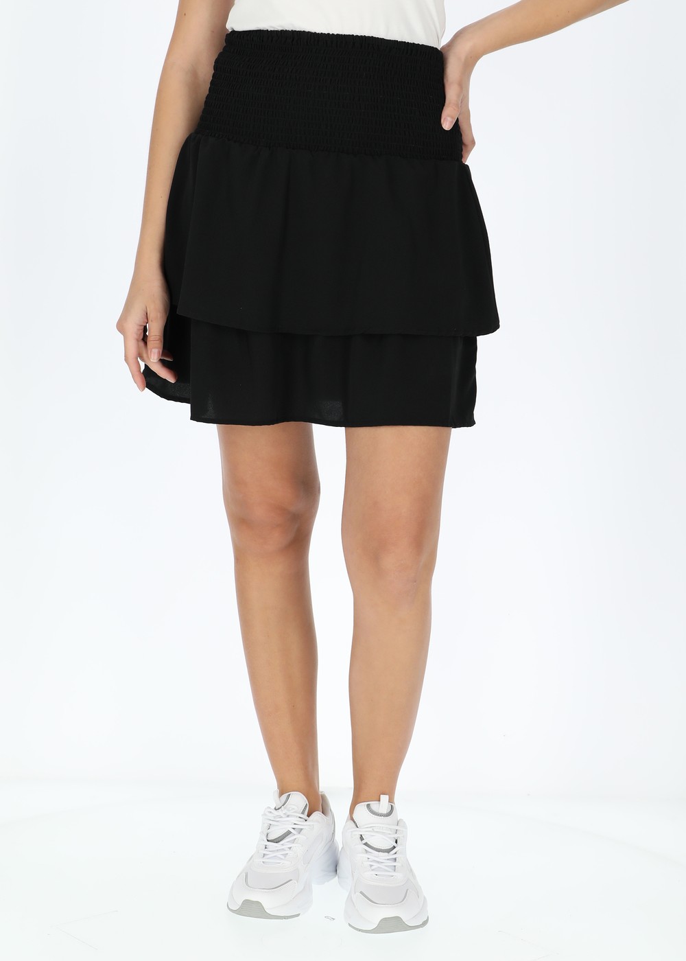 Miami Skirt W, Black, 48,  Kjolar