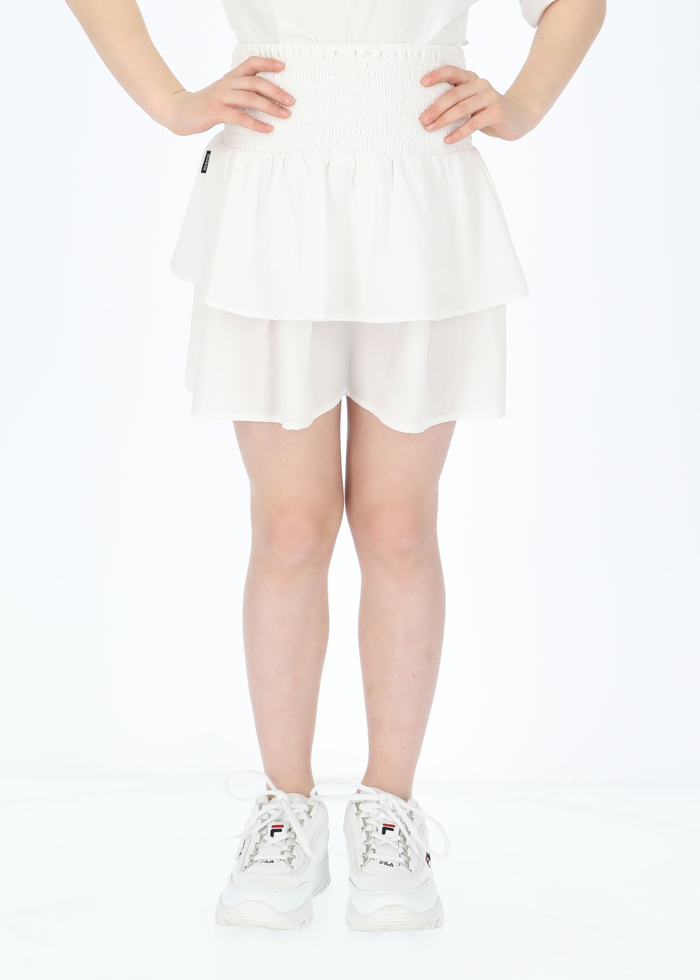 Miami Skirt Jr, White, 120,  Klänningar