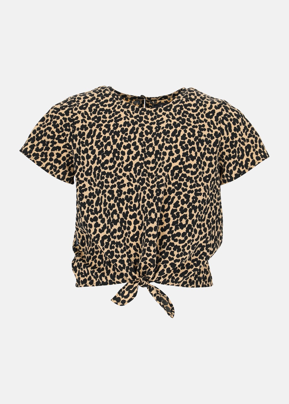 Miami Top Jr, Leopard, 170,  T-Shirts