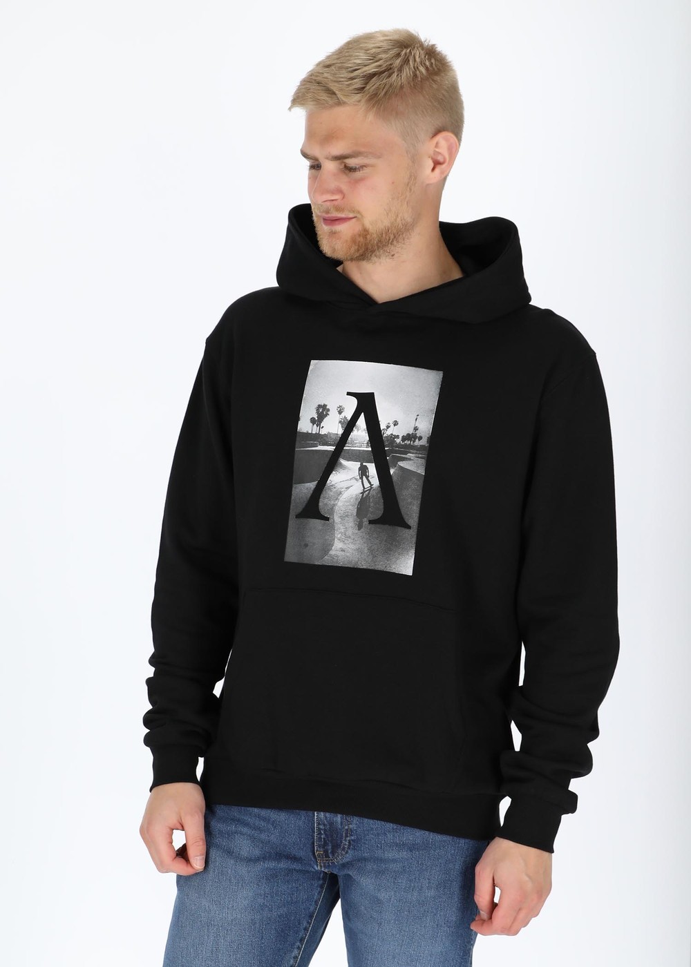 Park Hood, Black, L,  Hoodies