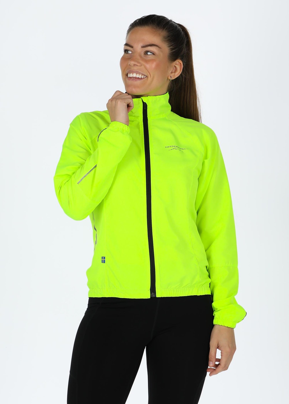 Bike Jacket W, Neon Yellow, 38,  Cykeljackor