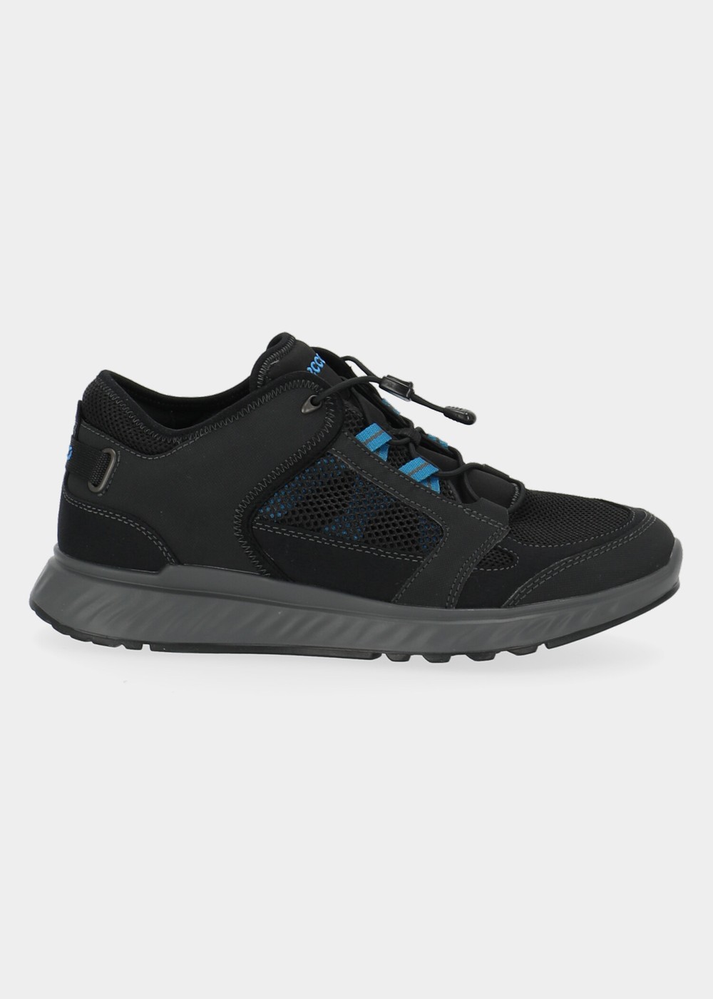 Ecco Exostride M Low Vent, Black/Olympian Blue, 42,  Walkingskor