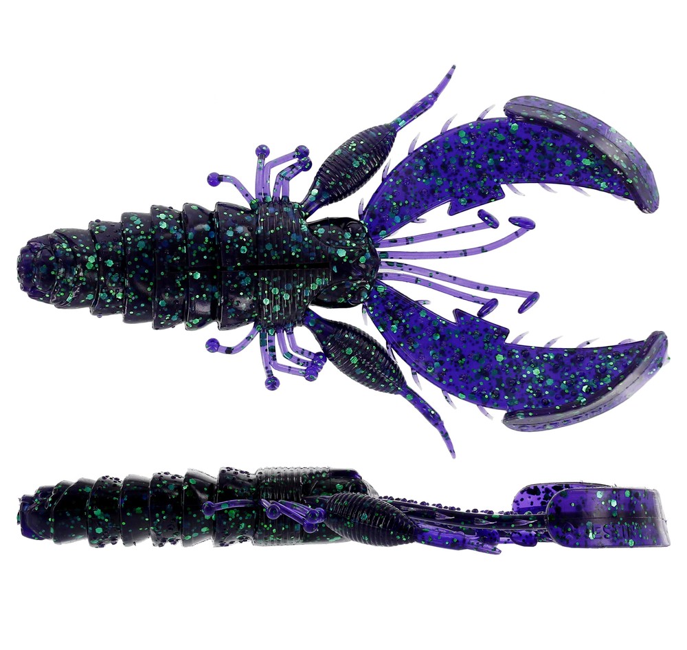 Crecraw Creaturebait, Junebug, 6.5,  Jiggar