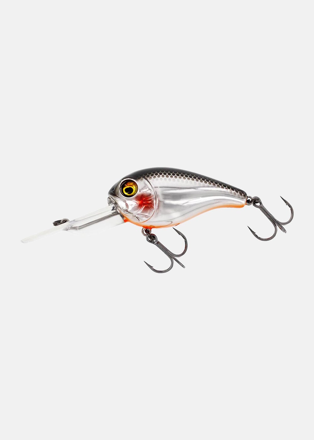 Megabite Dr Crankbait, Steel Sardine, 6,  Wobbler