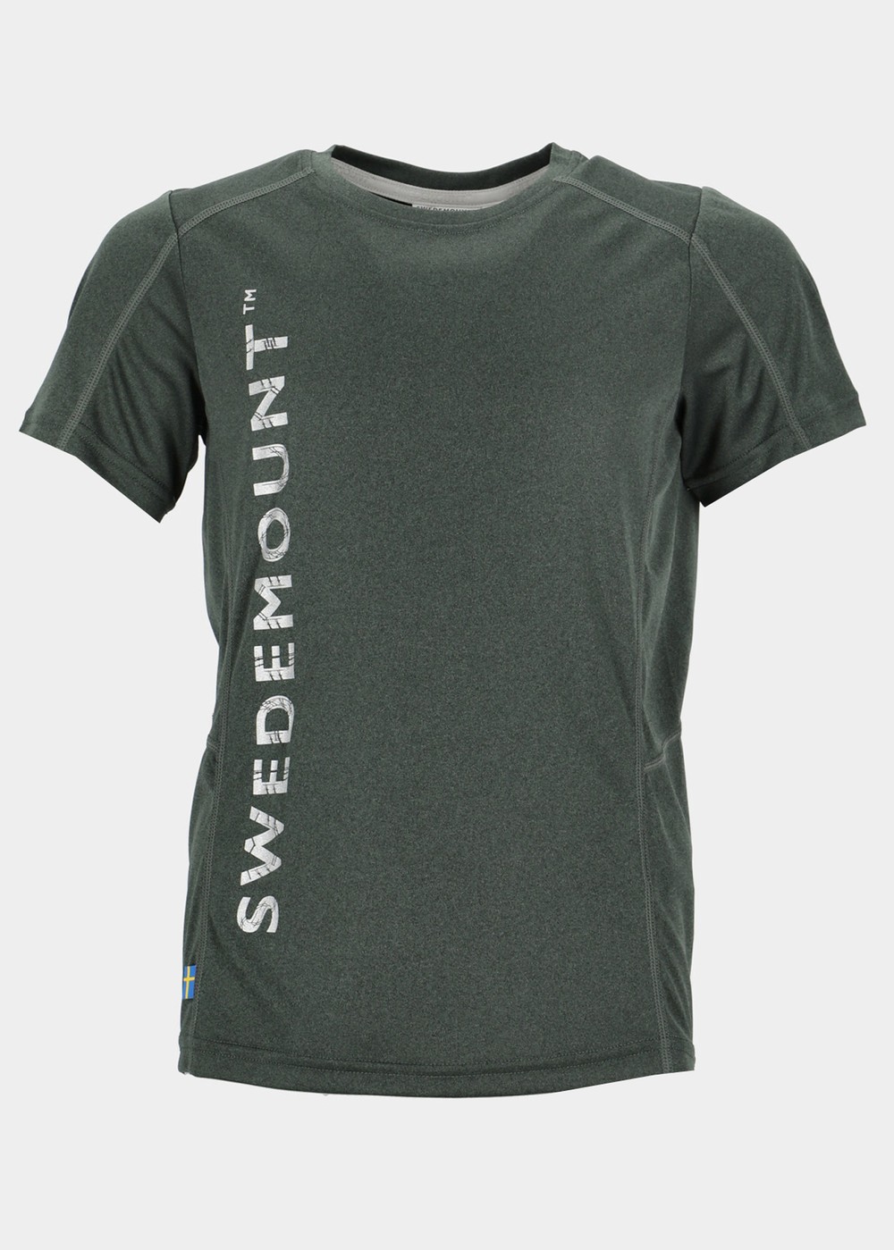 Training Logo Tee B Jr, Olive Melange/Reflective, 140,  T-Shirts Training Logo Tee B Jr, Olive Melange/Reflective, 140,  T-Shirts