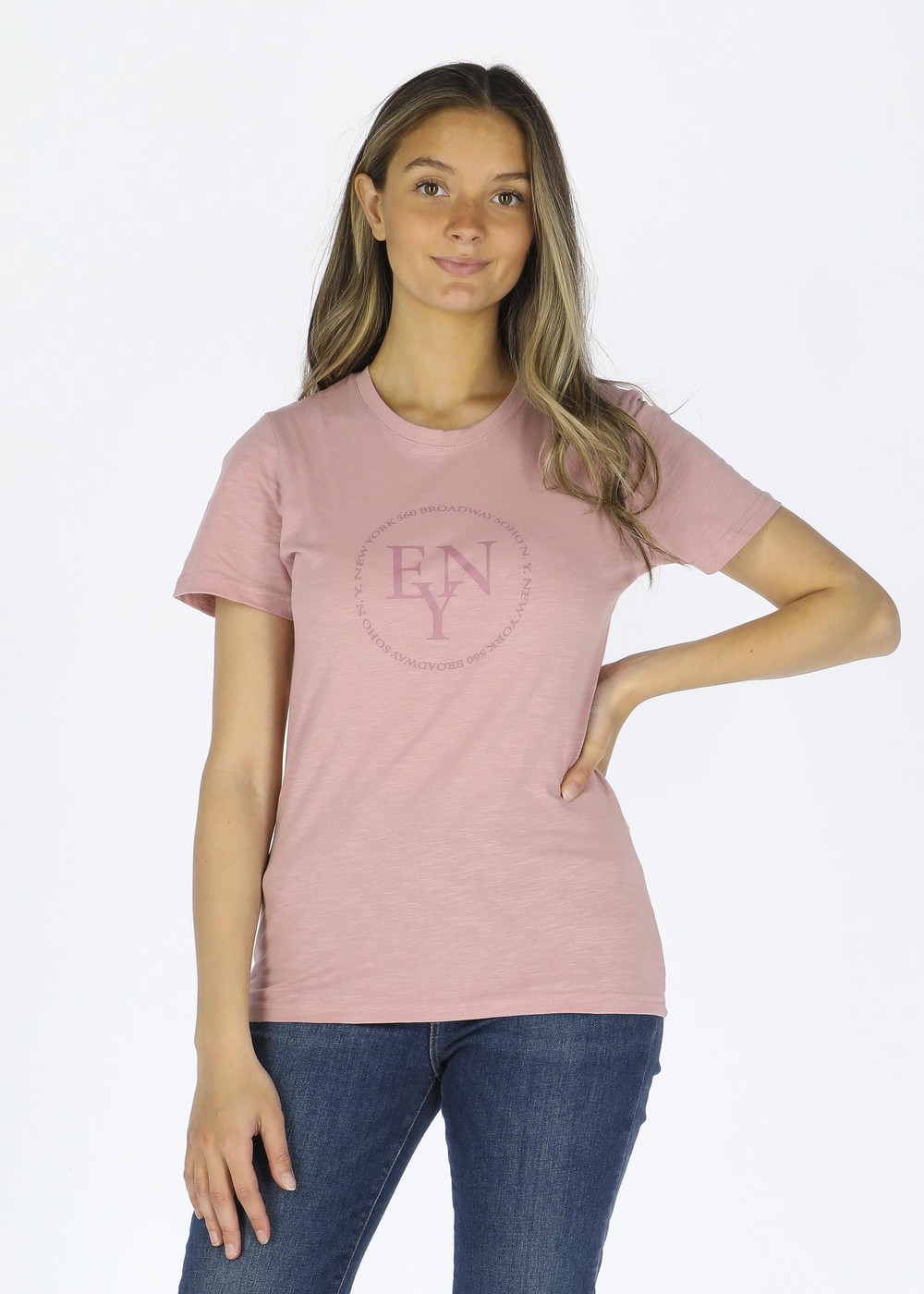 Miami Tee W, Blossom Pink, 36,  T-Shirts