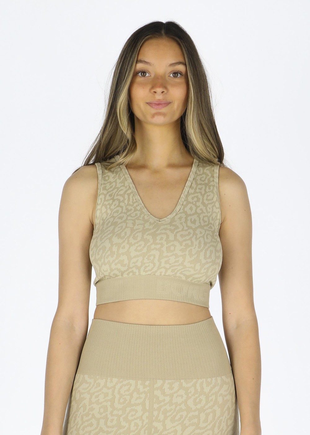 Sthlm Seamless Light Crop Top, Bb Leosome, S-M,  Toppar