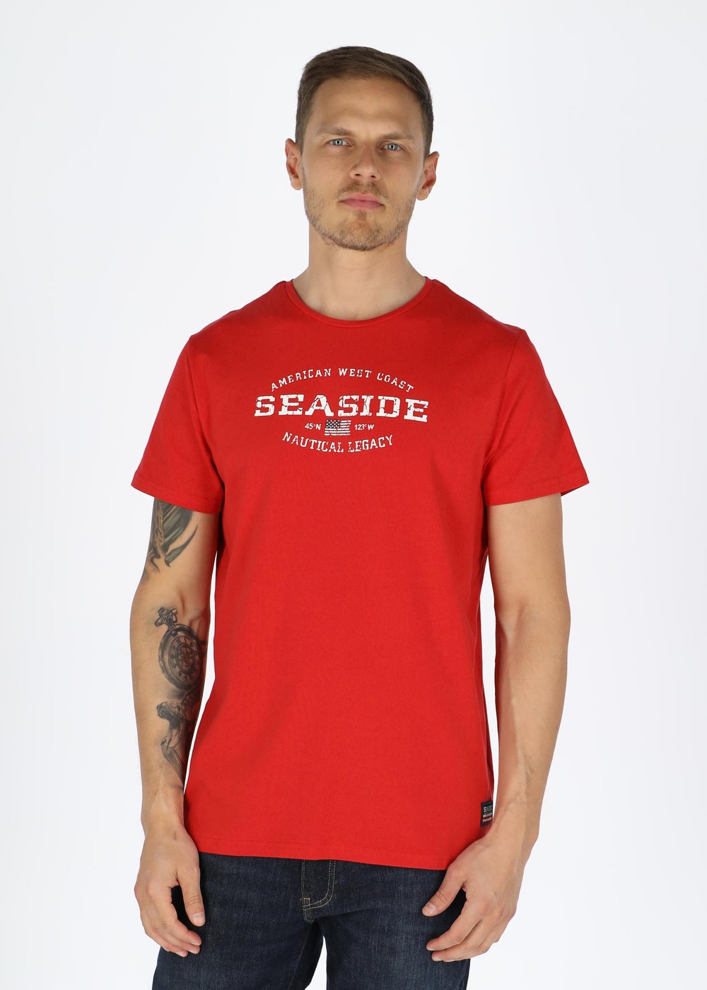 Nautical Tee, Red, S,  T-Shirts Nautical Tee, Red, S,  T-Shirts
