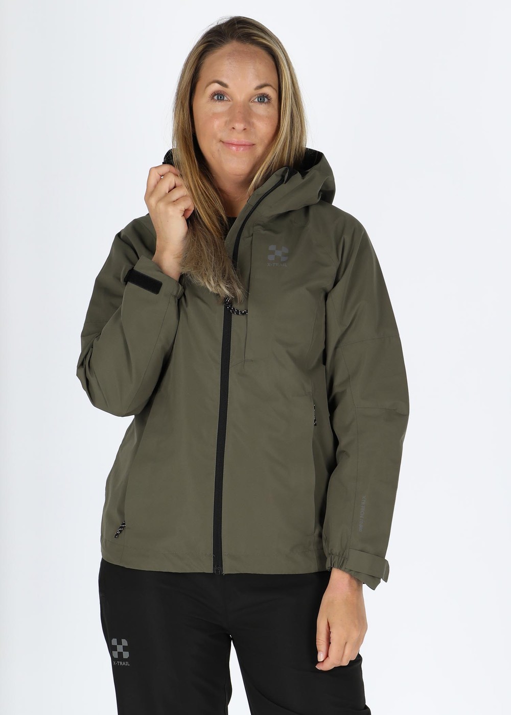 Rain Shell Jacket W, Olive, 36,  Vårjackor Rain Shell Jacket W, Olive, 36,  Vårjackor