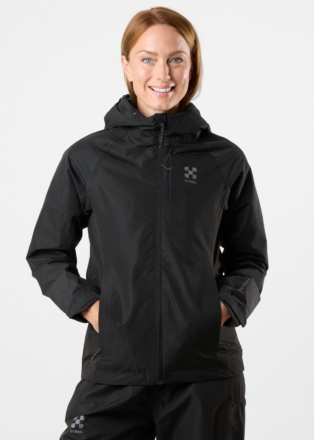 Rain Shell Jacket W, Black, 48,  Vårjackor