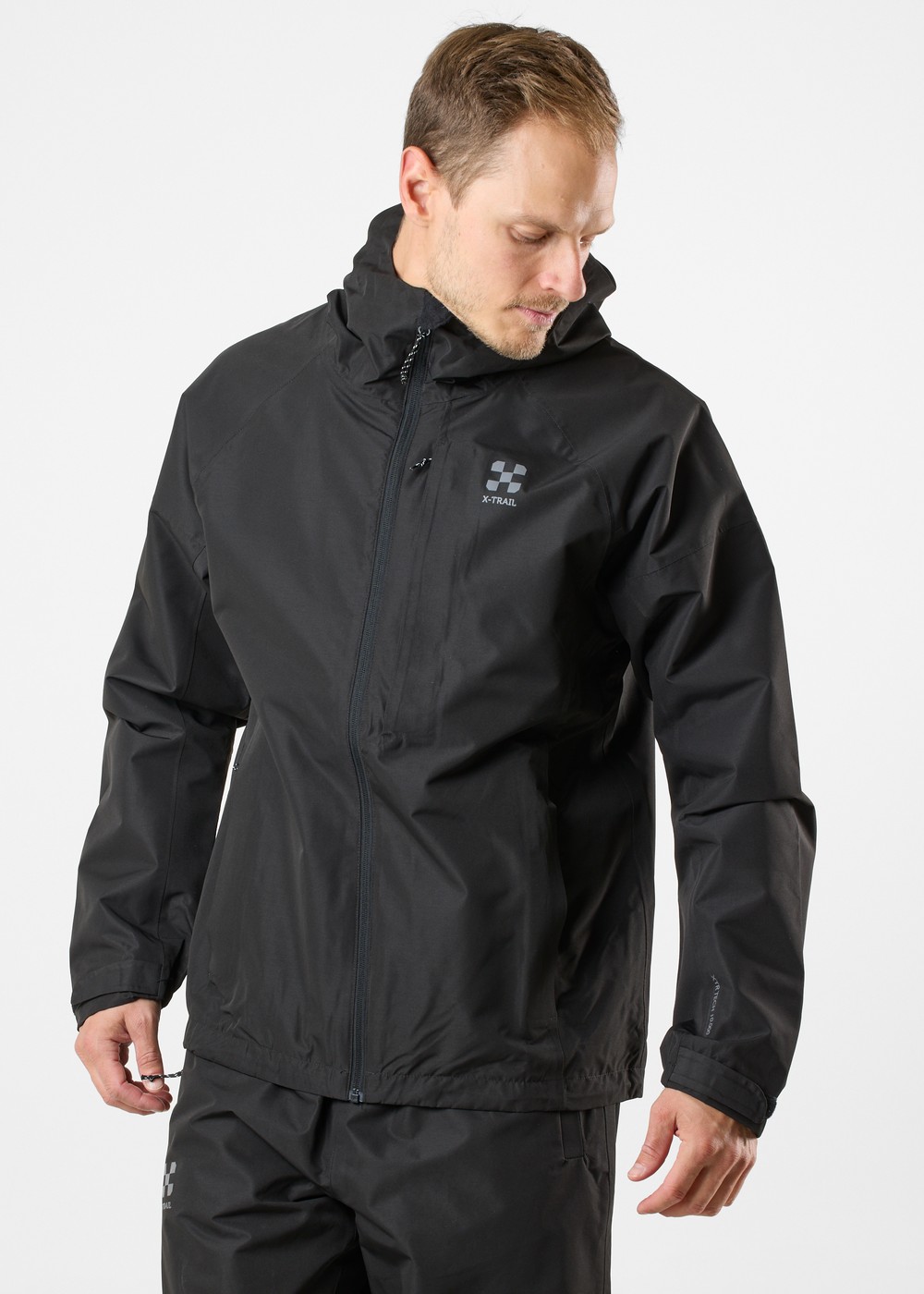 Rain Shell Jacket, Black, Xl,  Vårjackor