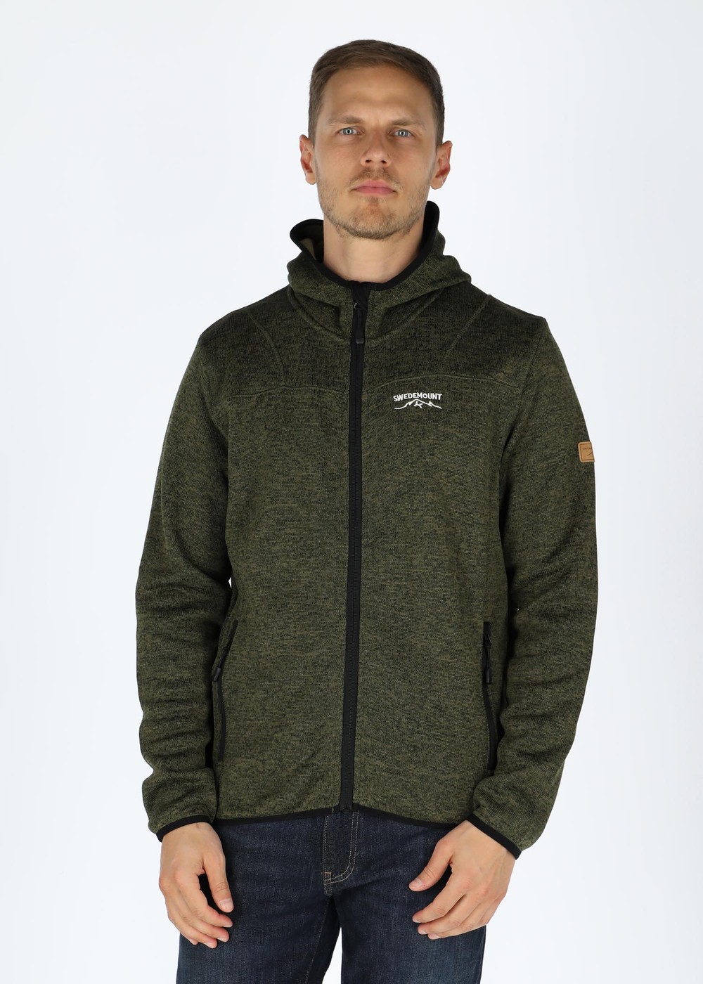 Reykjavik Fleece Hood Jacket 2.0, Olive Melange, 3xl,  Fleecetröjor