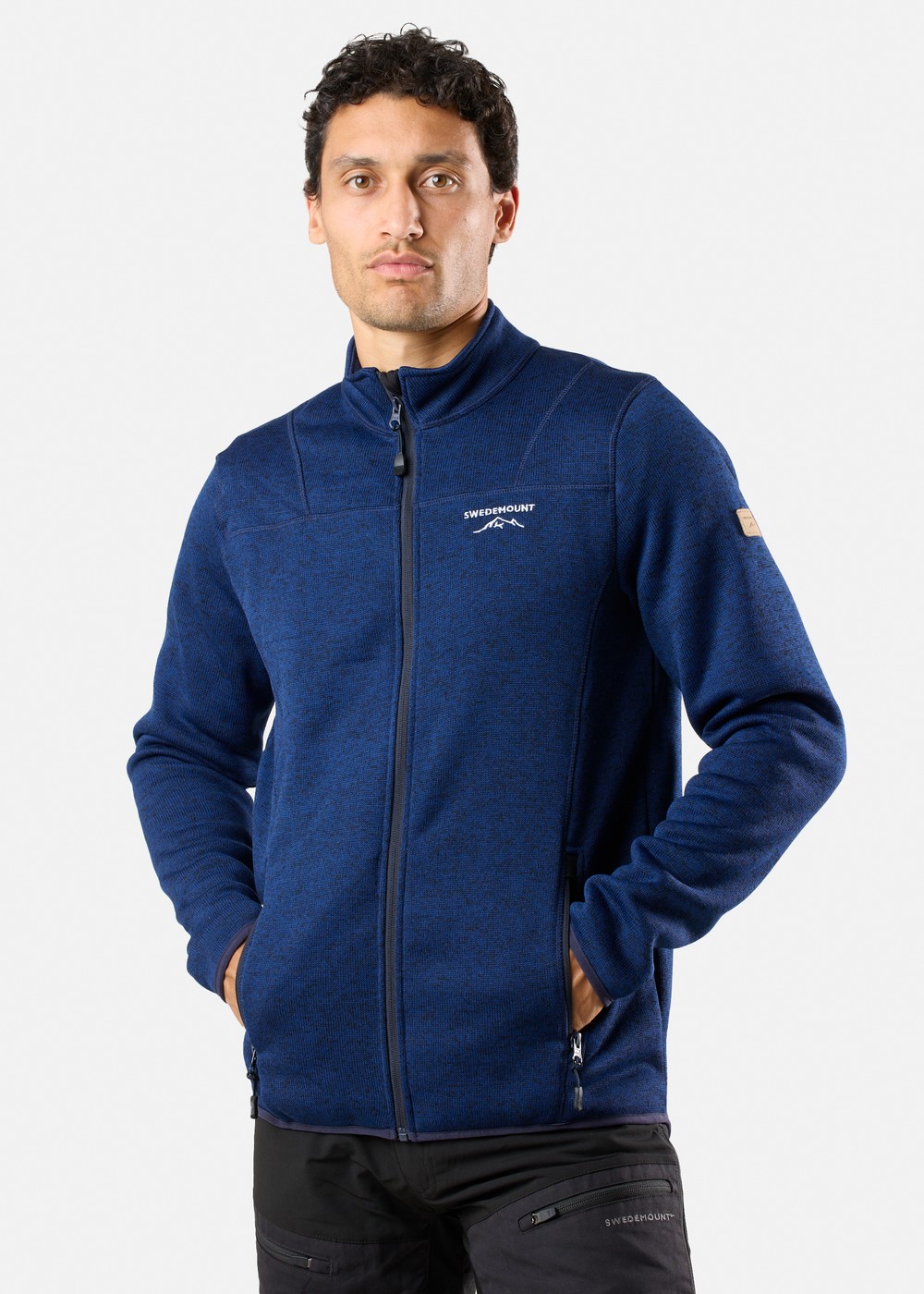Reykjavik Fleece Jacket 2.0, Navy Melange, M,  Fleecetröjor Reykjavik Fleece Jacket 2.0, Navy Melange, M,  Fleecetröjor