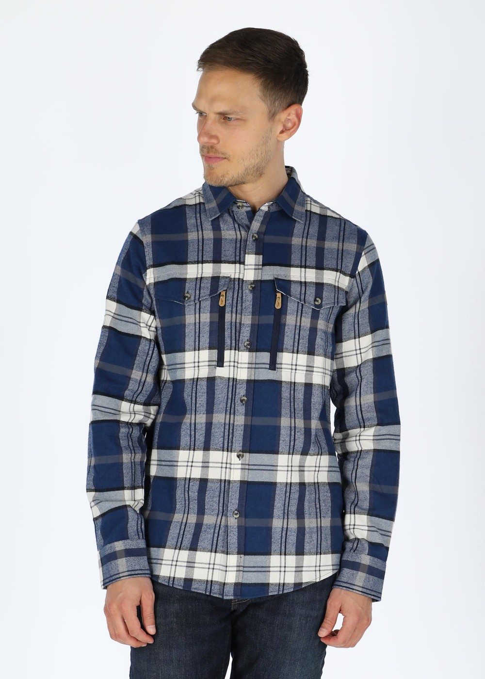 Nordkap Flannel Shirt, Navy Check, 4xl,  Långärmade Skjortor Nordkap Flannel Shirt, Navy Check, 4xl,  Långärmade Skjortor