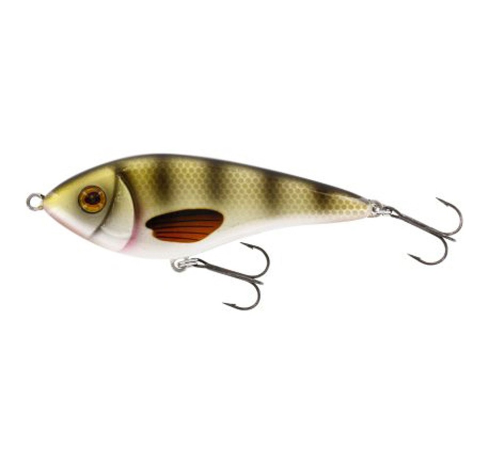 Swim Glidebait 10cm Sinking, Crystal Perch, 34g Sinking,  Swimbaits