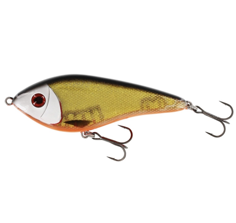 Swim Glidebait 10cm Sinking, Official Roach, 34g Sinking,  Swimbaits