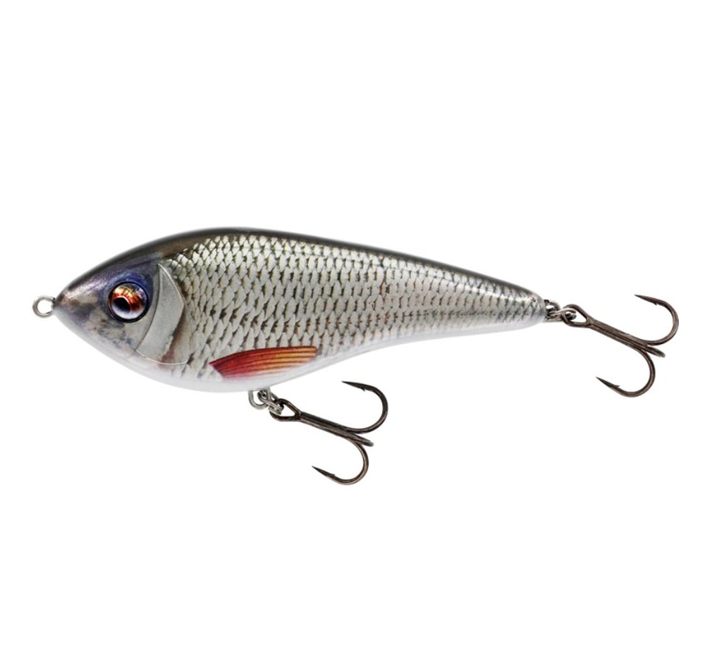 Swim Glidebait 10cm Sinking, Real Roach, 34g Sinking,  Swimbaits