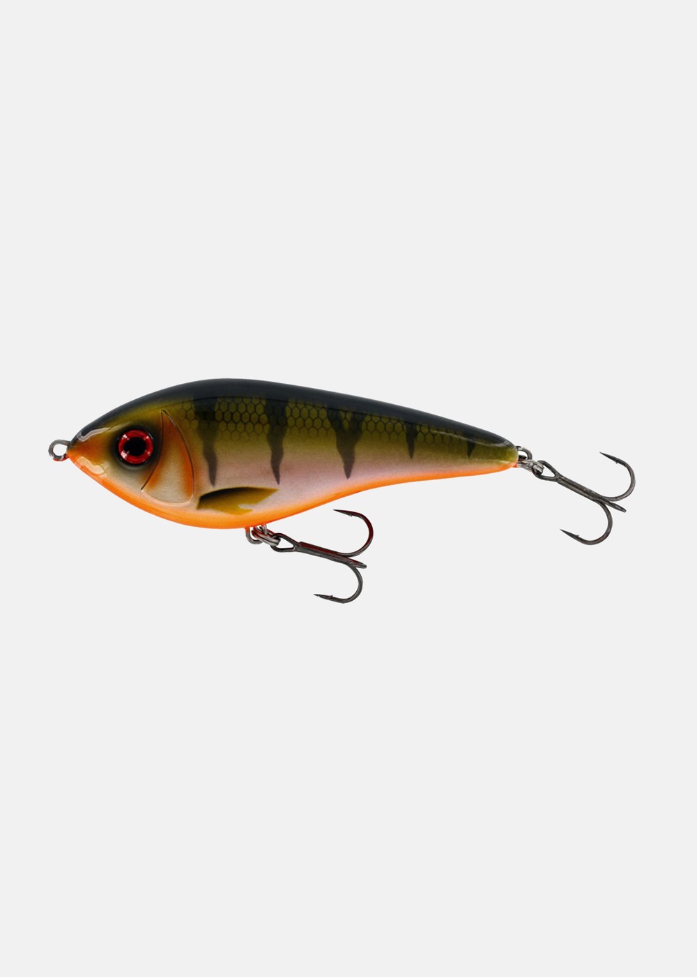 Swim Glidebait 15cm Suspending, Bling Perch, 107g Suspending,  Swimbaits