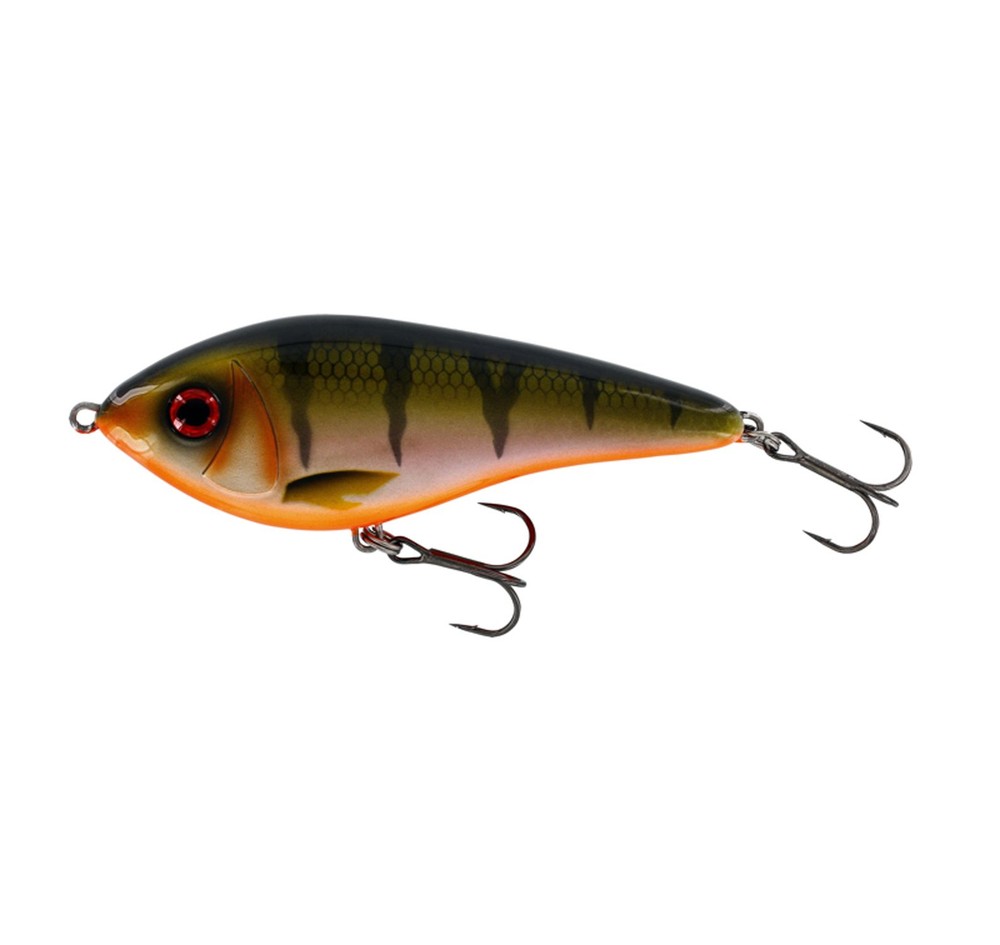 Swim Glidebait 15cm Sinking, Bling Perch, 115g Sinking,  Swimbaits