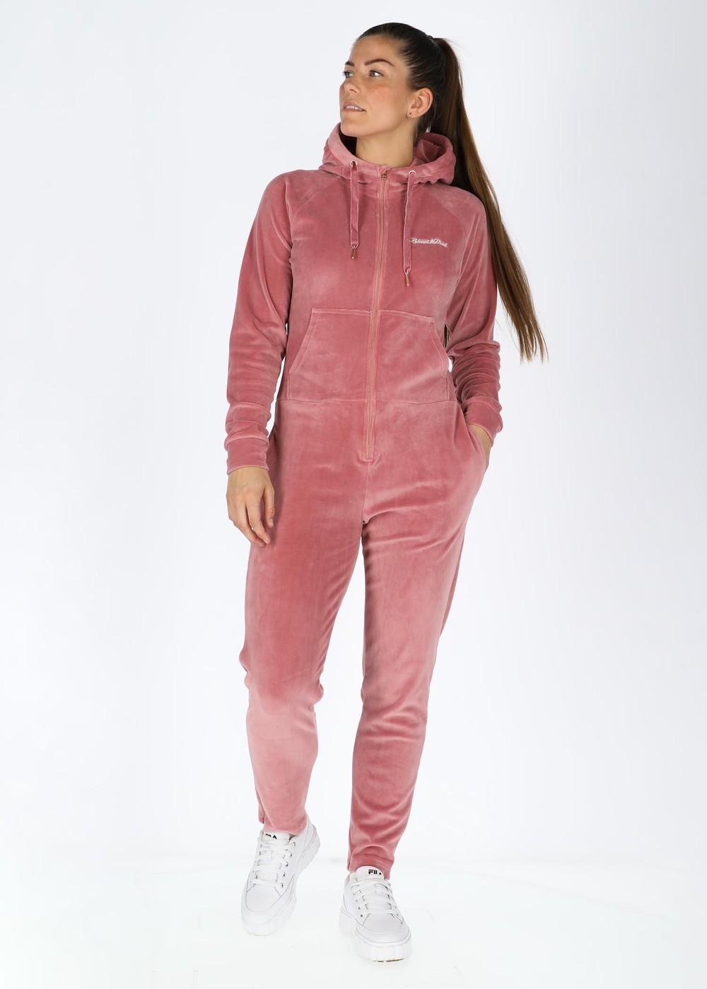 La Velour Jumpsuit W, Dusty Rose, 44,  Dam