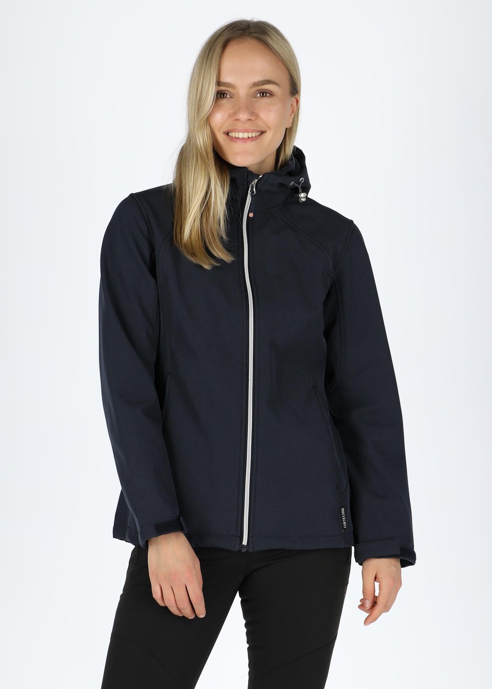 Bromma Softshell Jacket W, Navy Melange, 44,  Softshelljackor