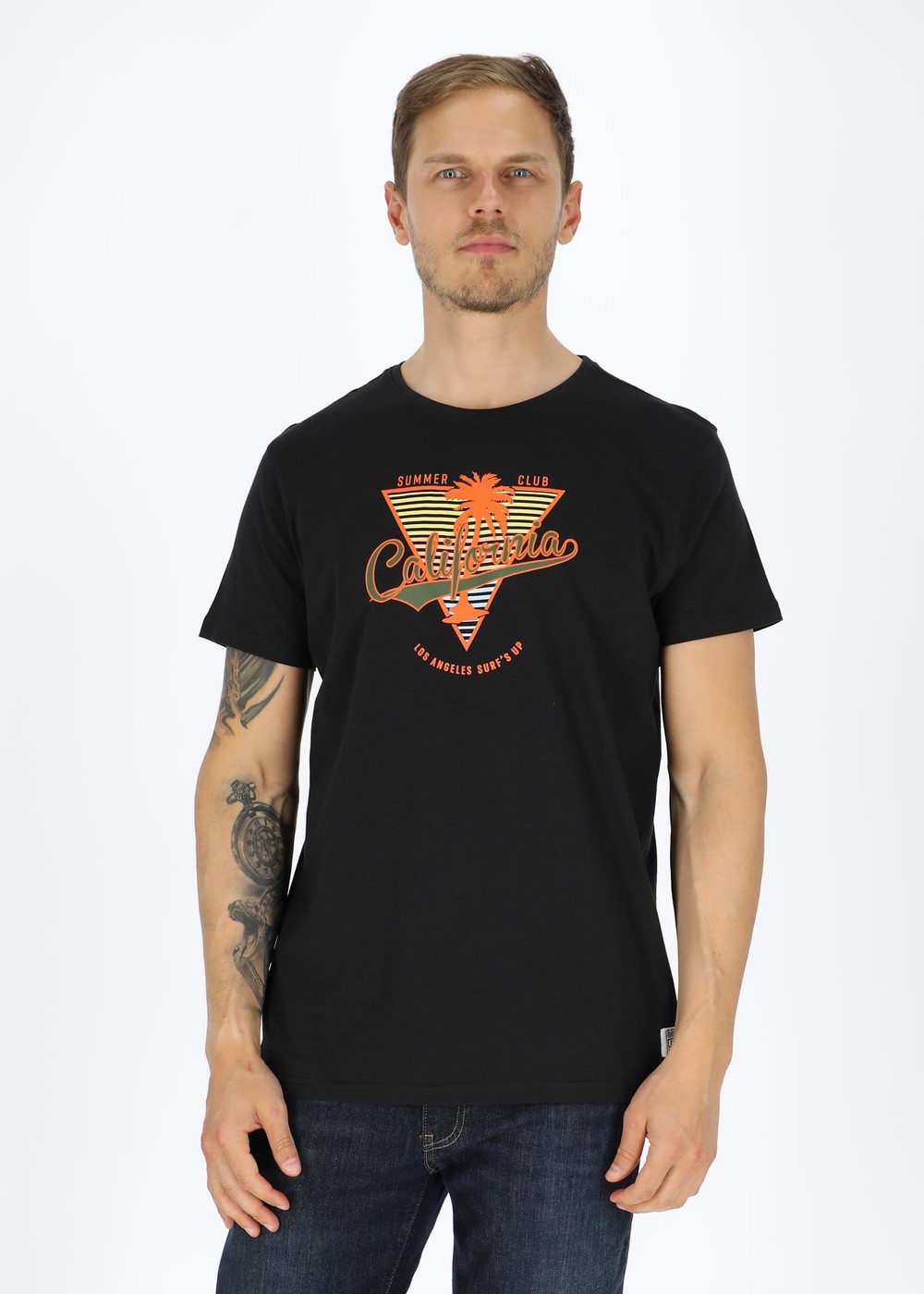 California Tee, Black, Xl,  T-Shirts