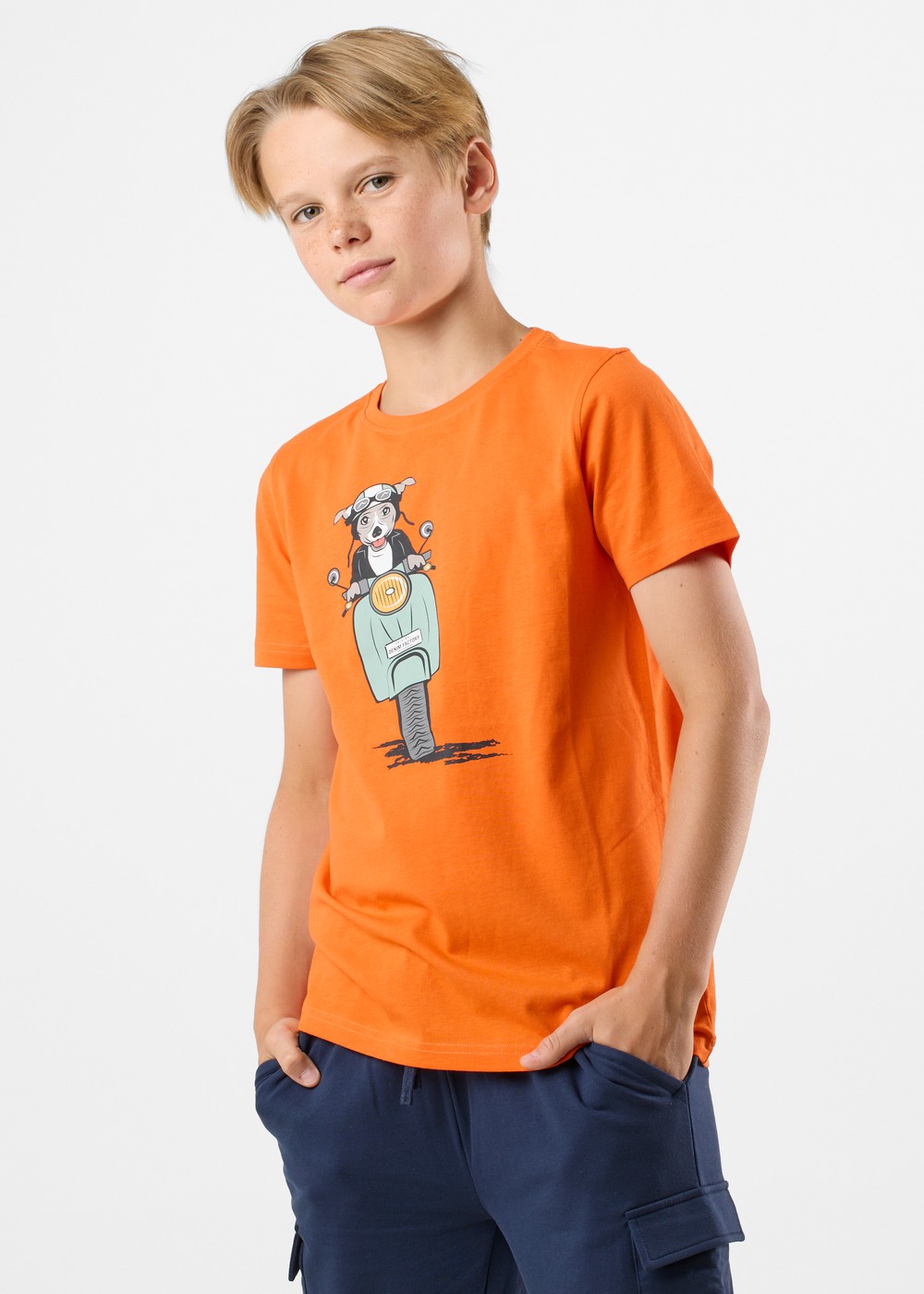 San Diego Tee B Jr, Orange, 140,  T-Shirts San Diego Tee B Jr, Orange, 140,  T-Shirts