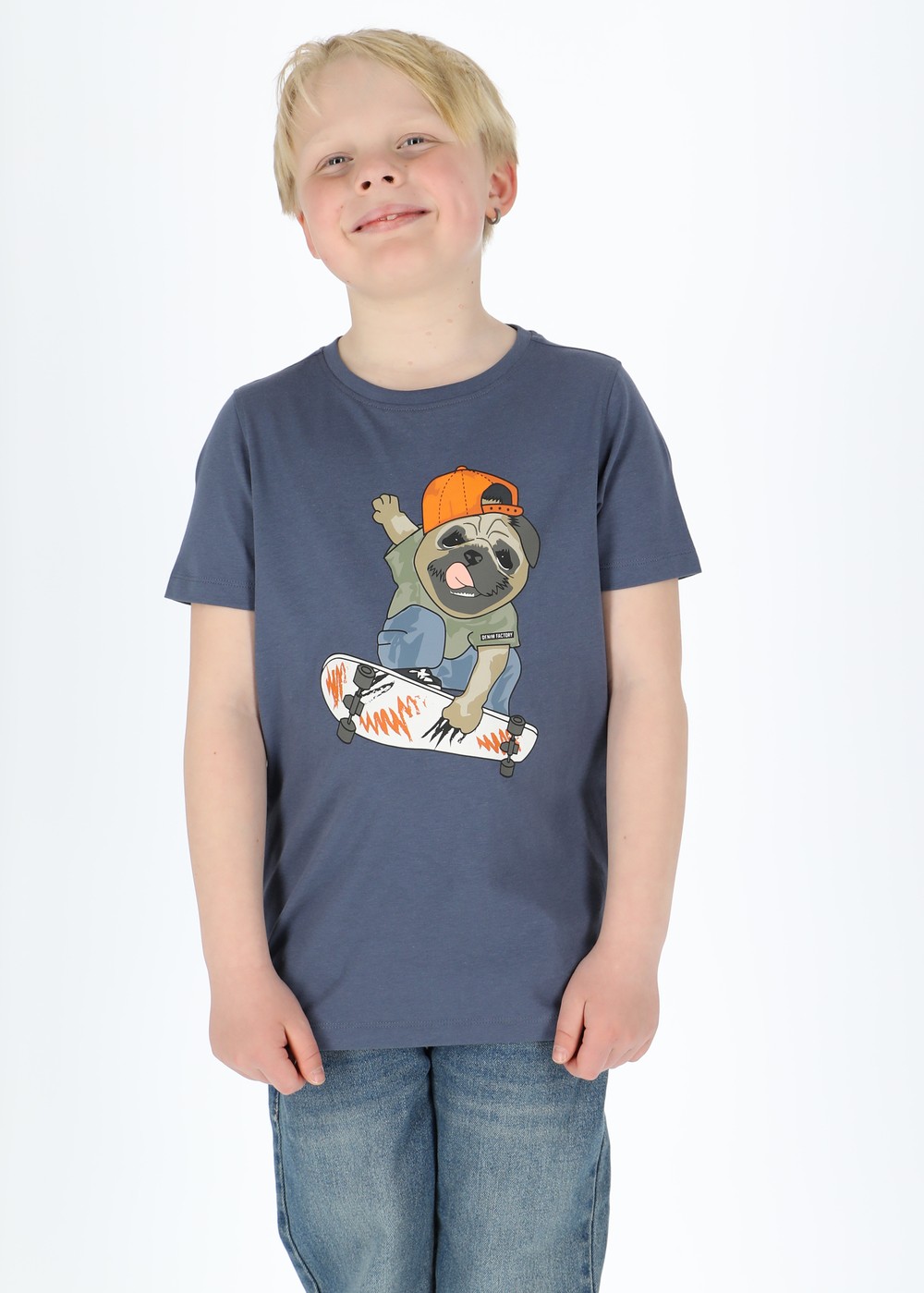 San Diego Tee B Jr, Denim Blue, 110,  T-Shirts San Diego Tee B Jr, Denim Blue, 110,  T-Shirts