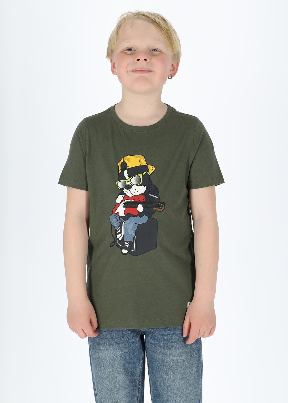 San Diego Tee B Jr, Olive, 130,  T-Shirts San Diego Tee B Jr, Olive, 130,  T-Shirts
