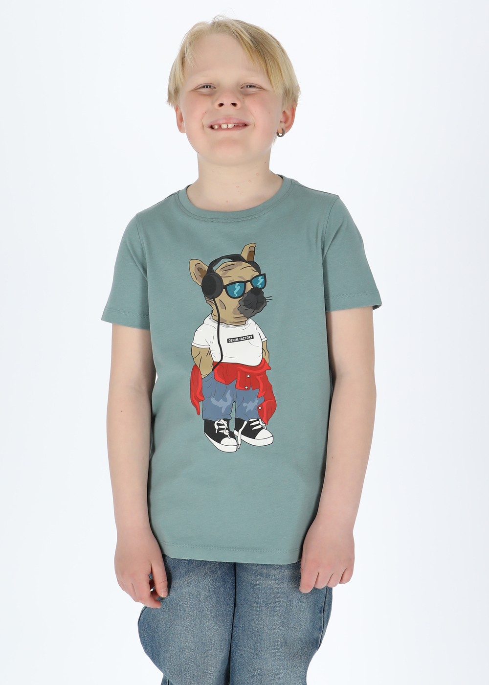 San Diego Tee B Jr, Sage Green, 170,  T-Shirts San Diego Tee B Jr, Sage Green, 170,  T-Shirts