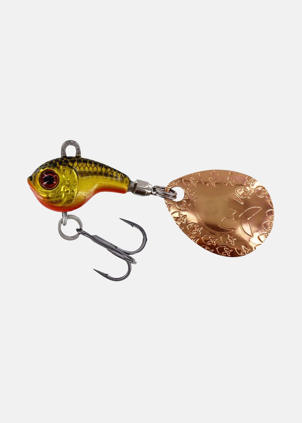 Dropbite Tungsten Spin Tail Ji, Gold Rush, 13g,  Jiggskallar