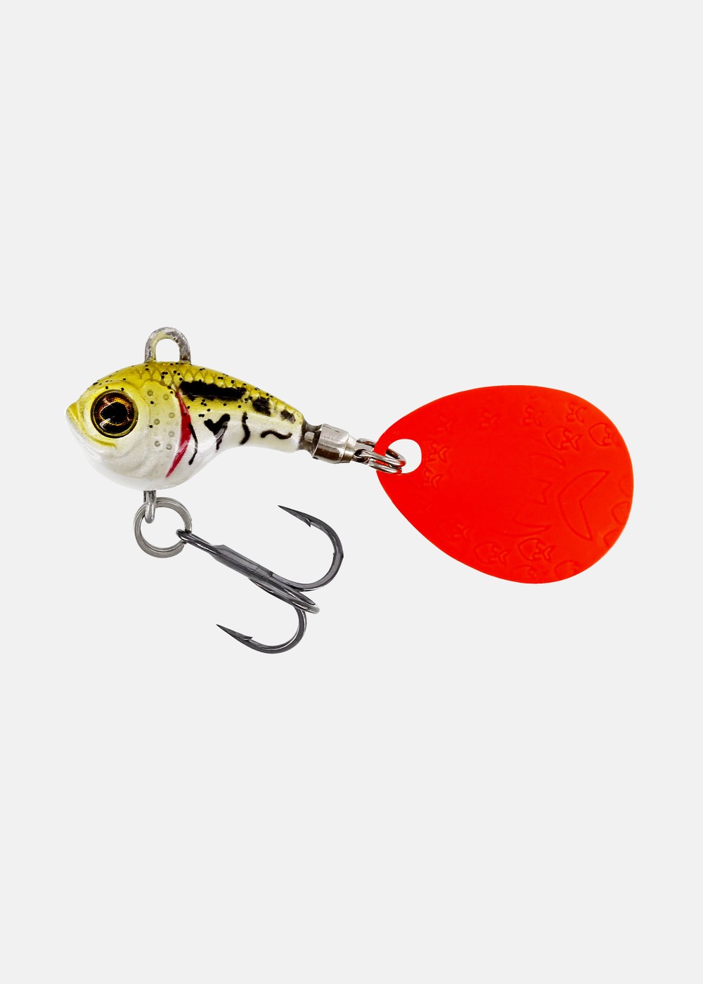 Dropbite Tungsten Spin Tail Ji, Pearl Stickleback, 13g,  Jiggskallar