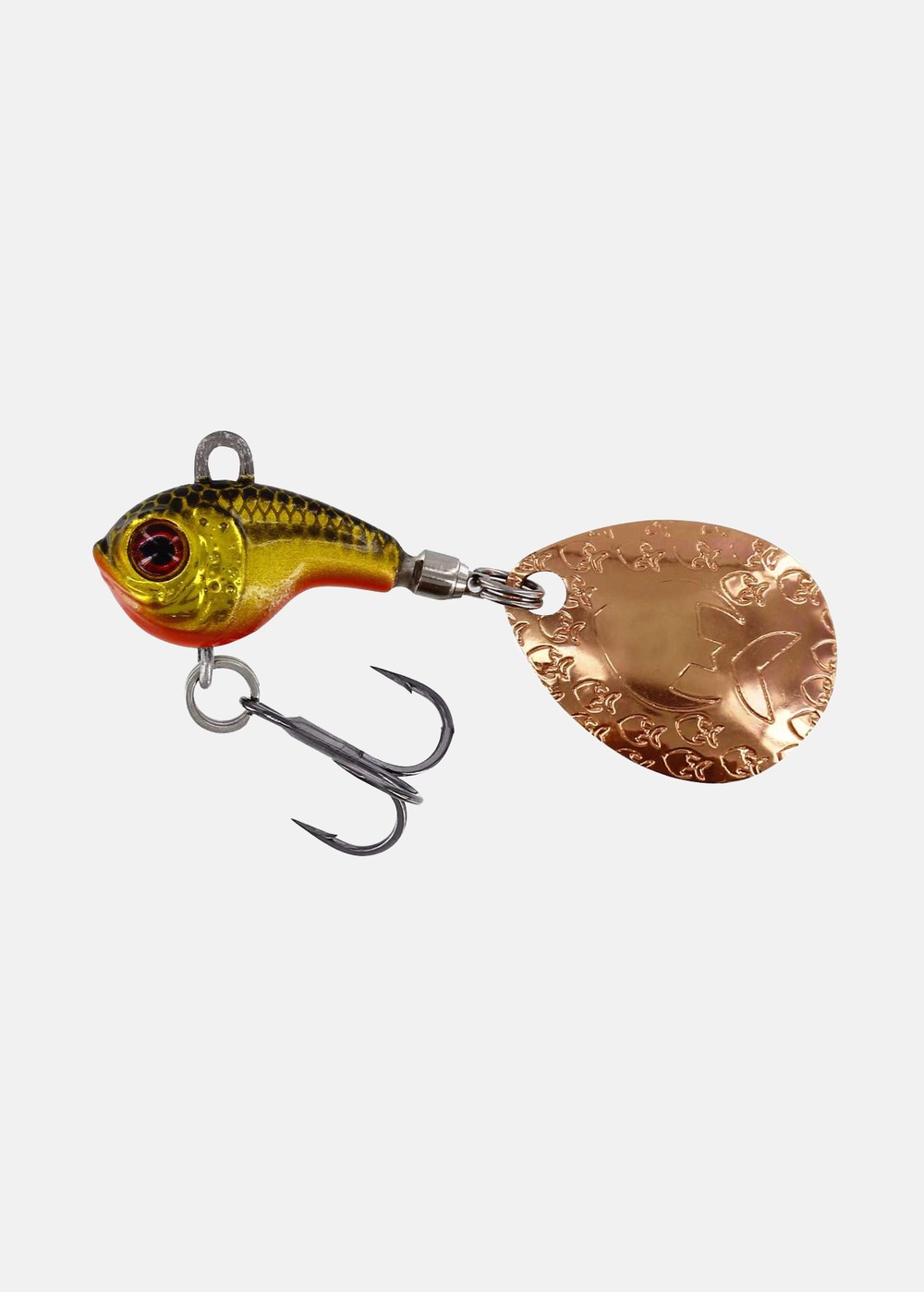 Dropbite Tungsten Spin Tail Ji, Gold Rush, 9g,  Vibrationsbeten