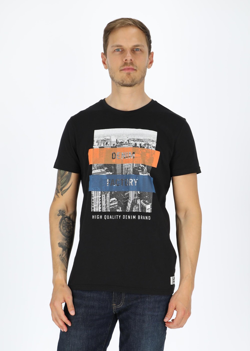 City Tee, Black, Xl,  T-Shirts