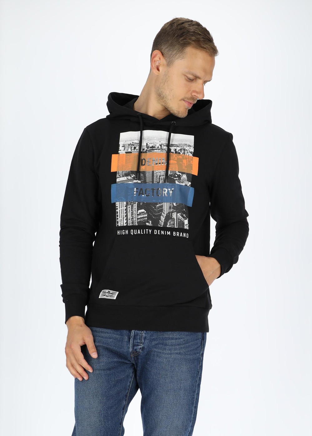 City Hood, Black, L,  Hoodies