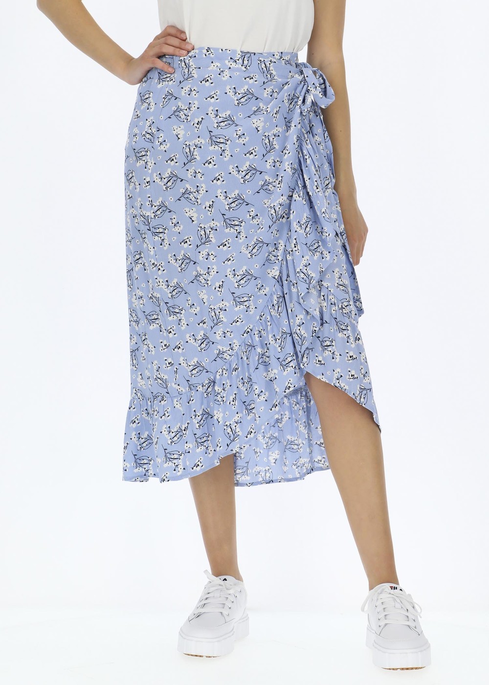 Saint Tropez Skirt W, Lt. Blue, 46,  Kjolar