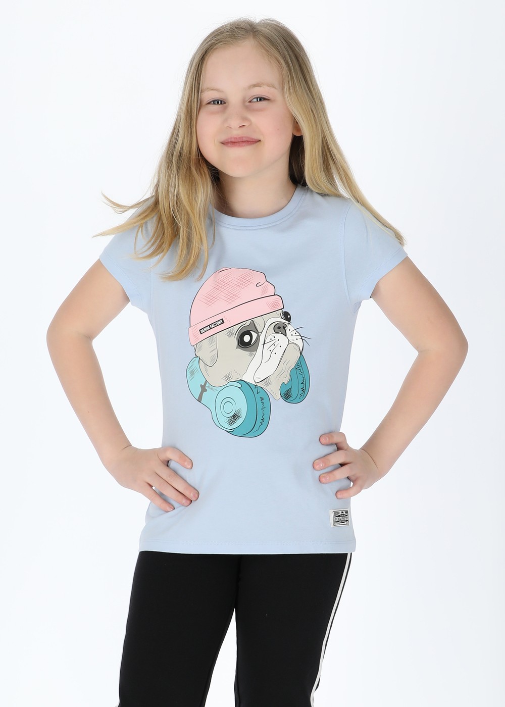 San Diego Tee G Jr, Lt. Blue Headphones, 120,  T-Shirts San Diego Tee G Jr, Lt. Blue Headphones, 120,  T-Shirts