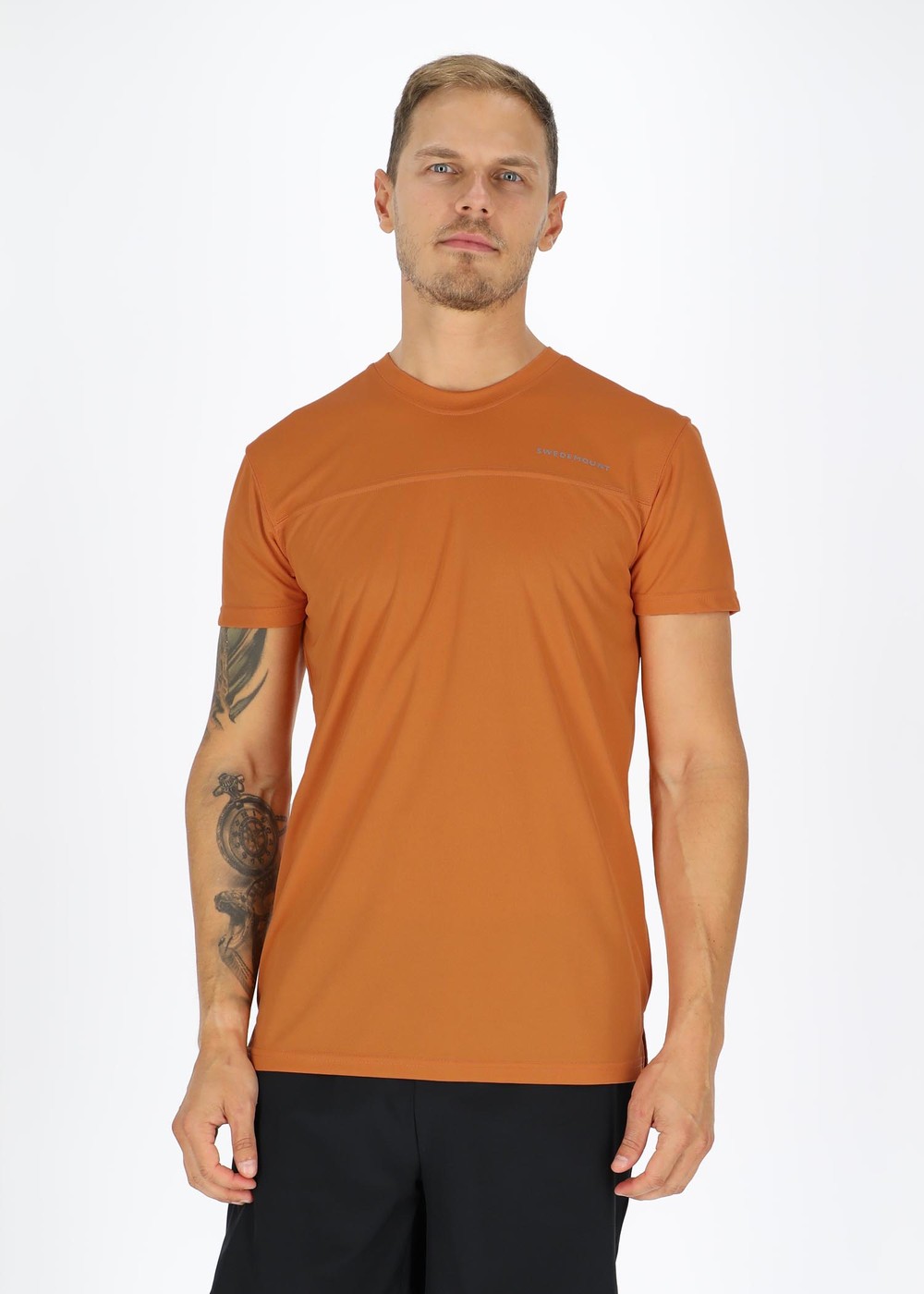 Fjällbacka Tee 2.0, Dk Orange, S,  T-Shirts