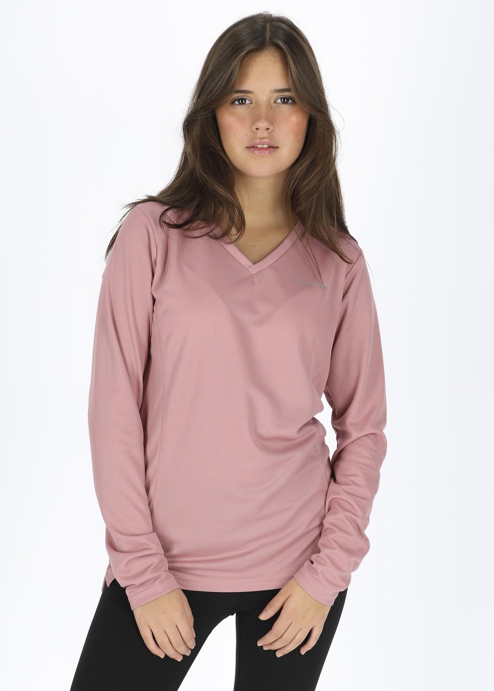 Grebbestad L/S Tee 2.0 W, Dusty Pink, 40,  Löparkläder