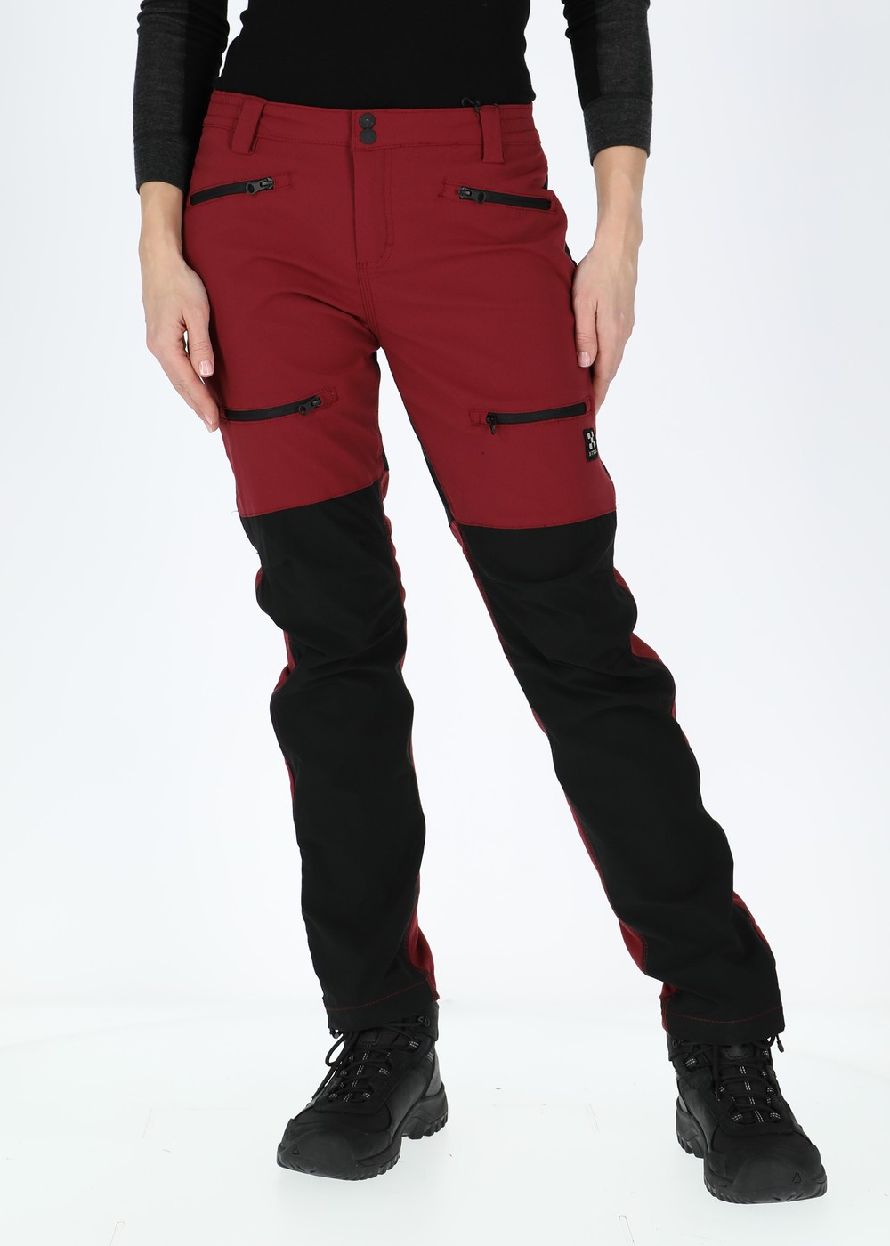 Colorado Stretch Pants W, Dk.Burgundy/Black, 38,  Vandringsbyxor Colorado Stretch Pants W, Dk.Burgundy/Black, 38,  Vandringsbyxor