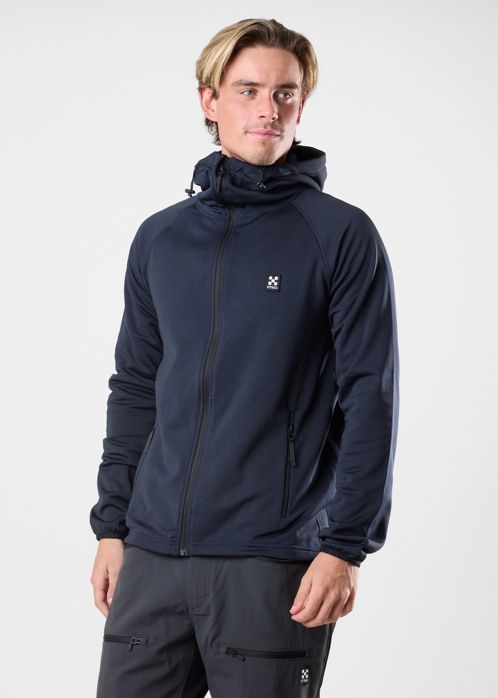 Colorado Stretch Hood, Dk. Navy/Black, 4xl,  Fleecetröjor