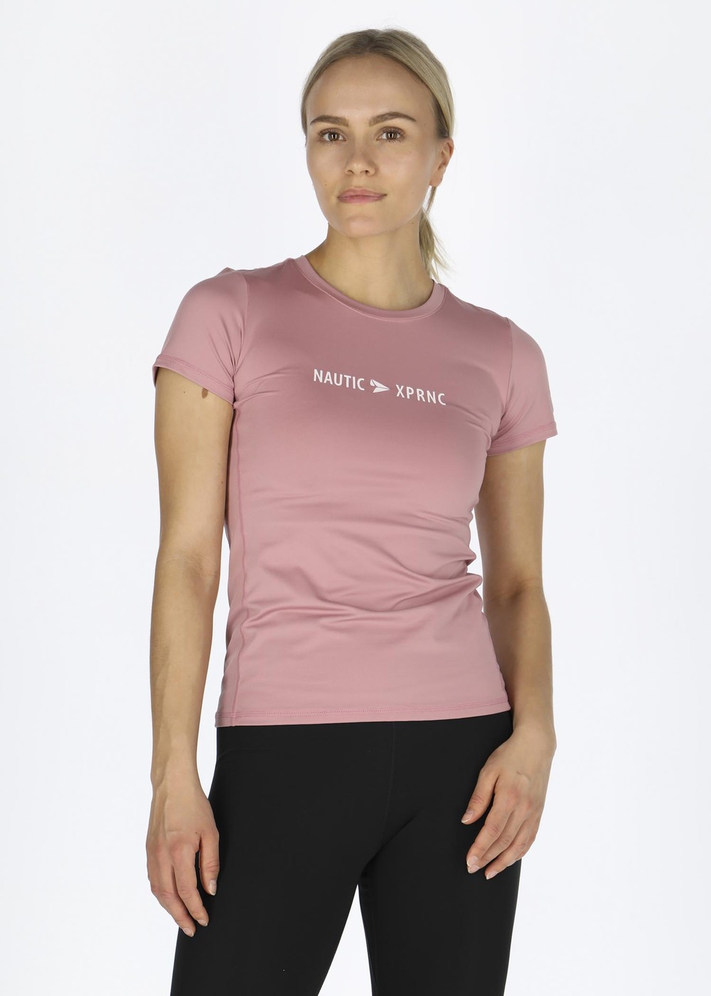 Aqua Rashguard W, Dusty Rose, 44,  Tränings-T-Shirts