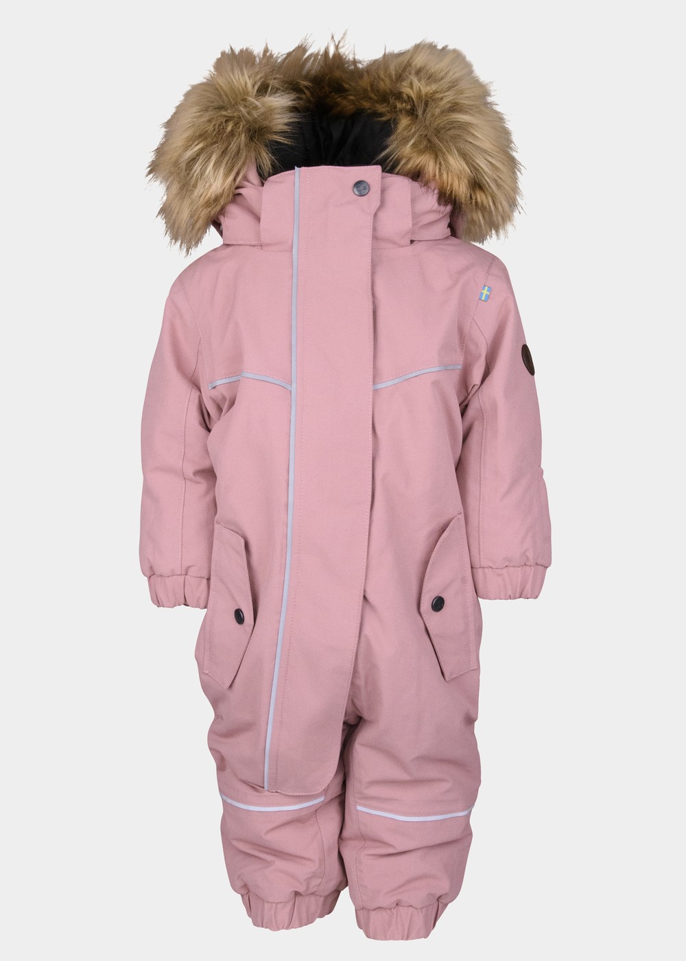 Lofoten Baby Overall, Blush, 74,  Vinteroveraller